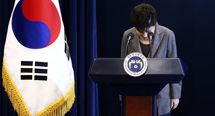 South Korean opposition files president Park impeachment bill to parliament